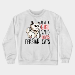 Persian Cat Crewneck Sweatshirt